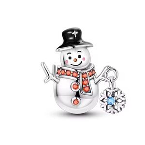 S925 Snowman Charm ❄️